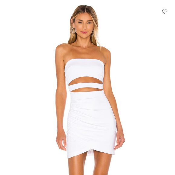 Small Superdown White Nara Mini Dress - Picture 1 of 2